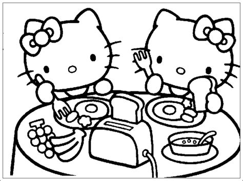 Hello kitty online (sanrio digital). Ausmalbilder von Hello Kitty zum Ausdrucken