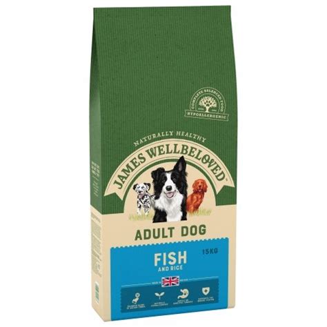 James Wellbeloved Adult Dog Maintenance Fish And Rice Kibble 15kg