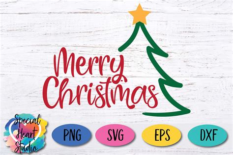 Free Merry Christmas Svg Cut File Special Heart Studio