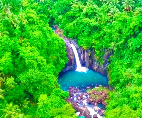 Video Tinago Falls Biliran Philippines