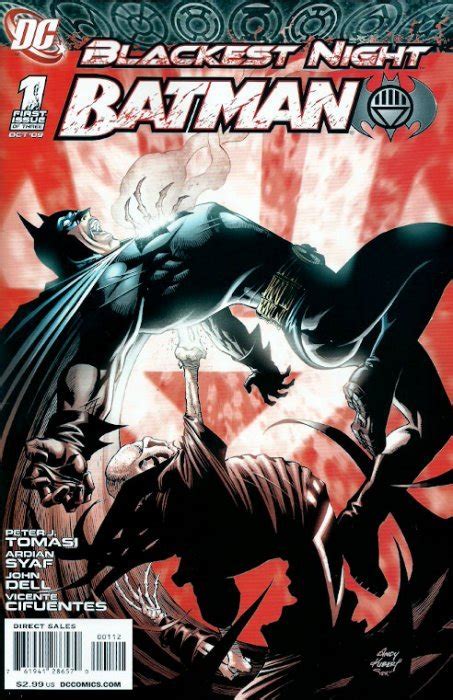 Blackest Night Batman 1 Dc Comics