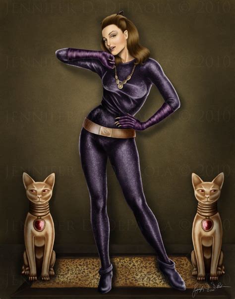 catwoman as portrayed by julie newmar on the batman tv series from the 1960 s deadshot