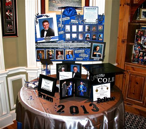 Graduation Display Table For Idea Purposes Only Graduation Party