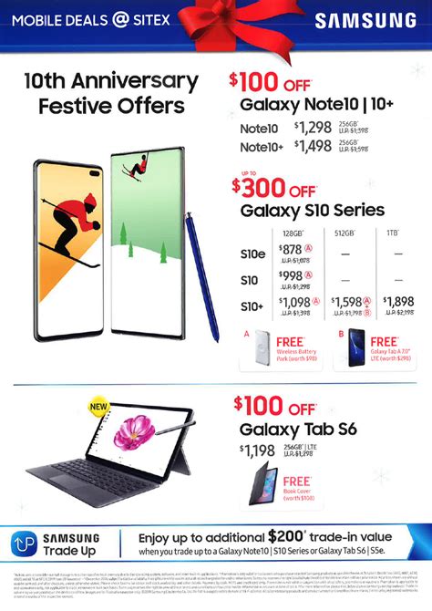Samsung Mobile Pg 1 Brochures From Sitex 2019 Singapore On Tech Show