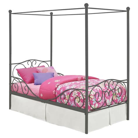 Canopy bed used to be an old tradition which is gaining its popularity in the modern world. DHP Twin Canopy Bed & Reviews | Wayfair