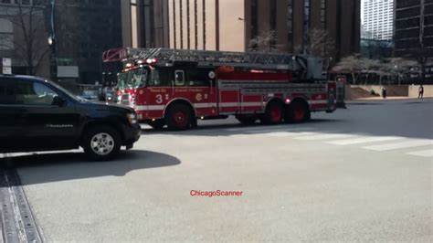 Chicago Fire Department Truck Responding Youtube