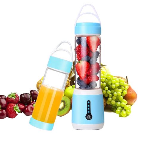 Usb Electric Portable Juicer Cup With Updated 6 Blades In 3d