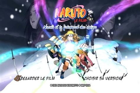 Affiche Et Photos Naruto Et La Princesse Des Neiges