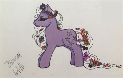 My Little Pony G1 Blossom By Bumblesweet On Deviantart