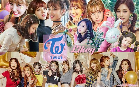 A collection of the top 66 twice wallpapers and backgrounds available for download for free. k-pop lover ^^: TWICE - Likey WALLPAPER