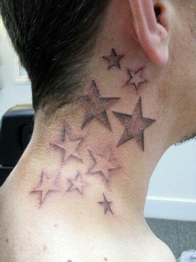 Dot Work Stars Tattoo Tatouage