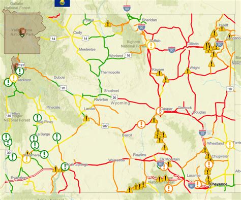 Closed Wyoming Highways Shut Down In October Snow Storm