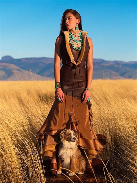 Wild West Vest Native American Fashion Native American Women