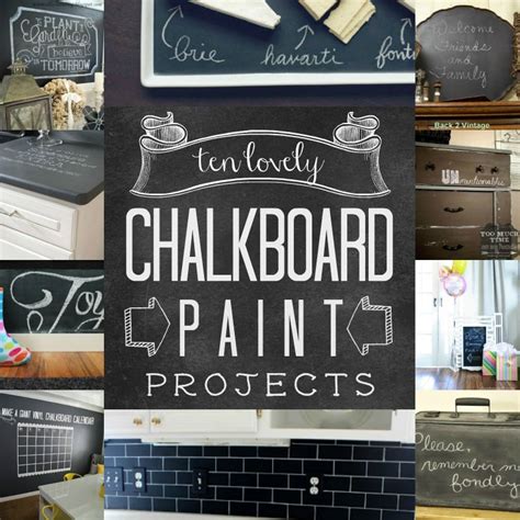 Top Ten Chalkboard Paint Projects Remodelaholic