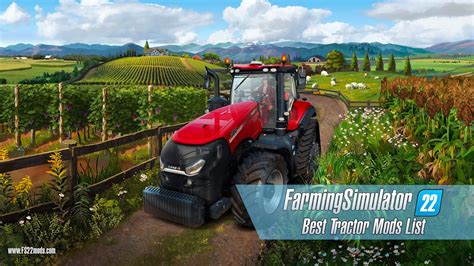 Best Tractors Mod List For Fs22 Farming Simulator 22