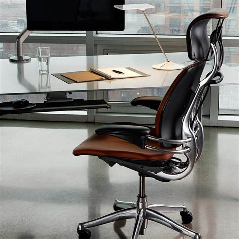 Ergonomic Executive Chair With Headrest Humanscale