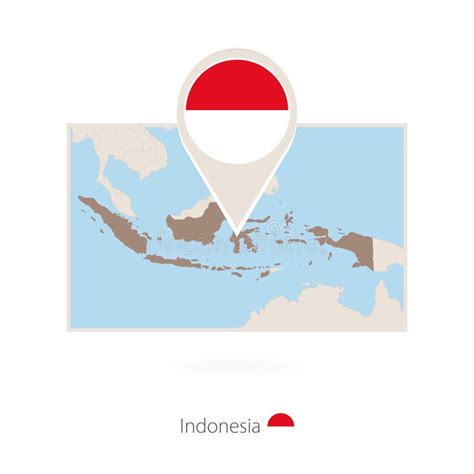 Map Icon Of Indonesia Blue Map Of Asia With Highlighted Indonesia In