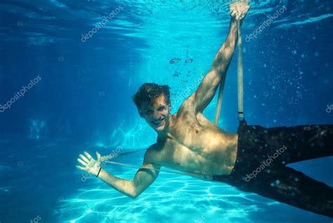 Sexy Guy Diving In Pool Underwater Stock Photo Contact Alexhreniuc