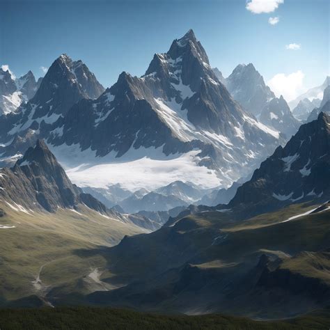 Ai Generated Mountains Glacier Free Photo On Pixabay Pixabay