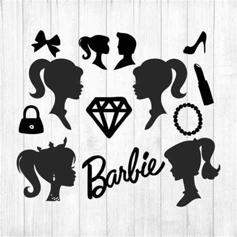 Barbie Silhouette Svg Free 114 Crafter Files