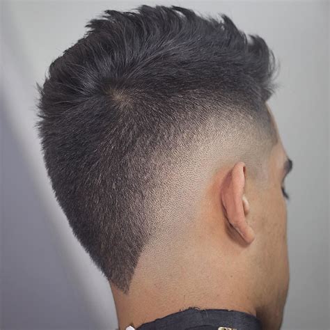Moicano Degrade Fohawk Haircut Fade Haircut Punk Hair
