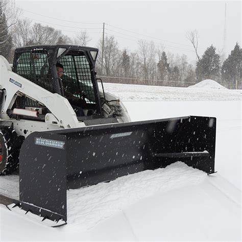 Snow Plow Attachment For Skid Steers Diamond Tool Equipment Rentals