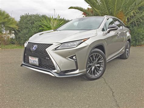 2017 Lexus Rx 450h F Sport Steadfast Hybrid Suv Gets Sporty Treatment