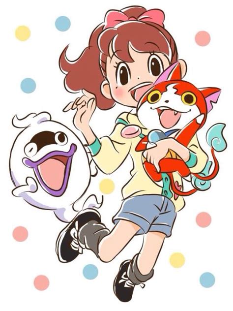 Yo Kai Watch Katie Fumika Whisper Jibanyan Yokai Watch Pokémon Splatoon
