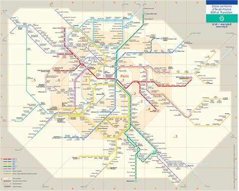 S Bahn Rertransilien Netzplan Und Karte Von Paris Stationen Und Linien