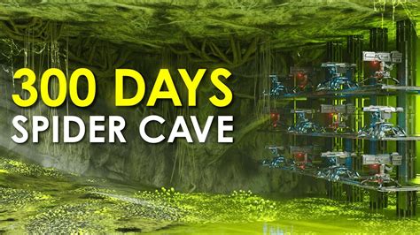 Surviving 300 Days In Valguero Spider Cave On The Hardest Cluster In Ark A Full Ark Wipe