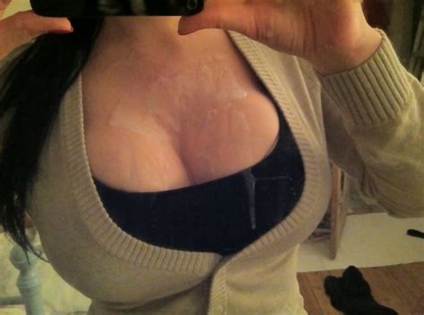 Covered Boobs Selfshot Porn Photo