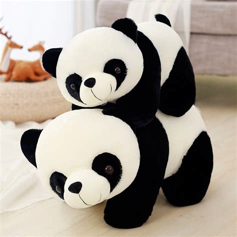 1pc 20 30 40 50 70cm Plush Stuffed Toys Panda Simulation China National Treasure Giant Panda