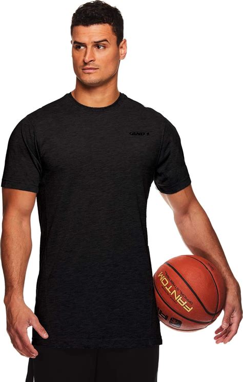 And1 Mens Performance Basketball Tee Short Sleeve Gym