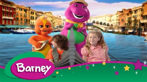 Barney 📖 Barneys Travel Book Italy 🍕 Lets Go On Vacation ️ Youtube