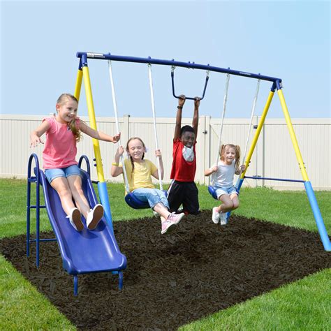 Sportspower Fun Outdoors My First Metal Swing Set With Lifetime
