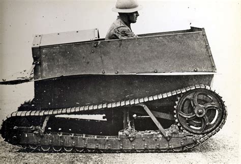 Interwar Tank Development Light Tank One Man 1926