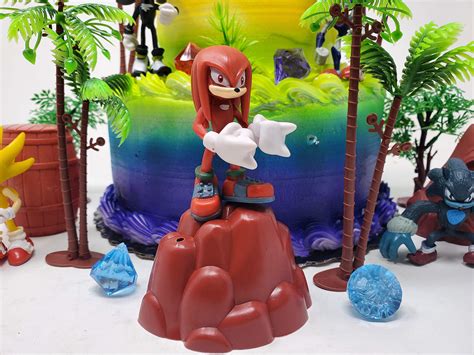 Sonic And Friends Deluxe Game Scene Birthday Party Cake Topper
