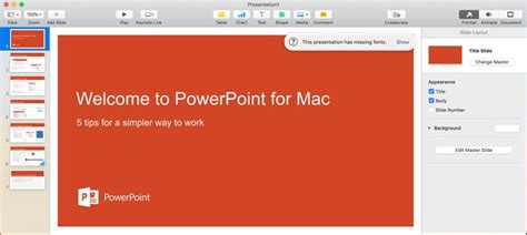 How To Convert Powerpoint Slides To Mac Keynote Presentation Make