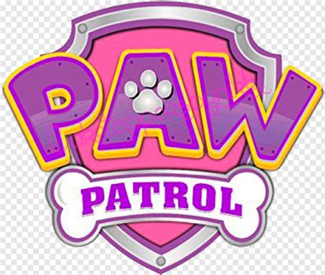 Paw Patrol Skye Girl Paw Patrol Logo Hd Png Download 405x344