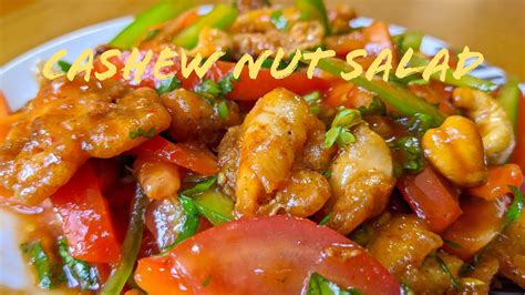 Cashew Nut Salad ক্যাশূ নাট্ সালাদ Youtube