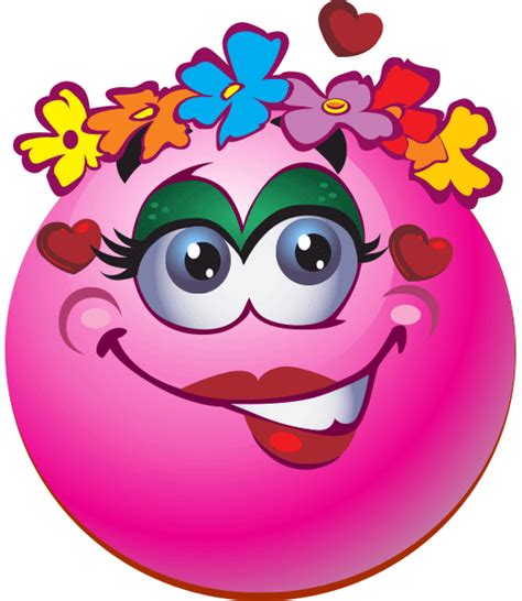 Flower Child Smiley Emoji Smiley Faces Das Emoji Smiley Emoticon