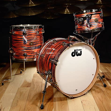 Dw Jazz Series Drums Hybrid Shell Cherrygum 12 14 Reverb Australia
