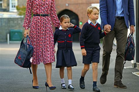 Princess Charlotte's First Day At School