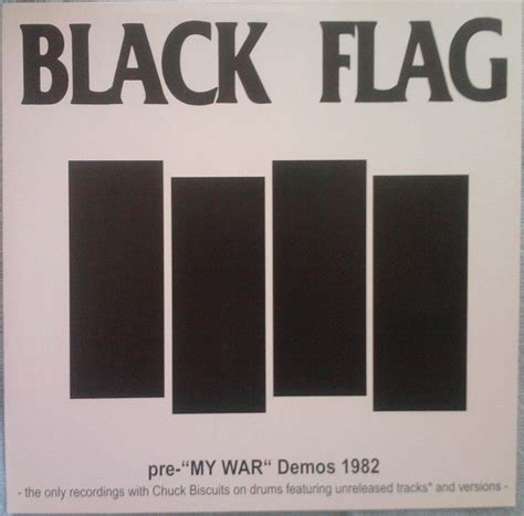 Black Flag Pre My War Demos 1982 Vinyl Lp Album Unofficial