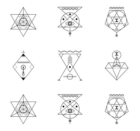Alchemy Symbols Vector At Getdrawings Free Download