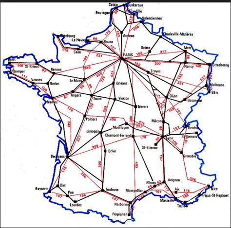 Here Is Another Train Route Through France Its Very Useful Because It