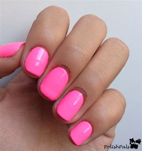 Neon Pink Nail Polish