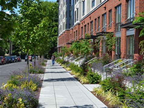 Dpd Green Factor Case Studies Joule Apartments Streetscape