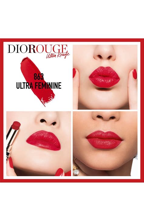 Rouge Dior Ultra Rouge Pigmented Hydra Lipstick Nordstrom Rouge