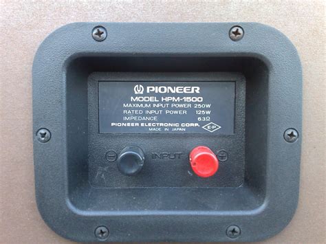 Pioneer Hpm 1500 Loudspeakers Audiobaza